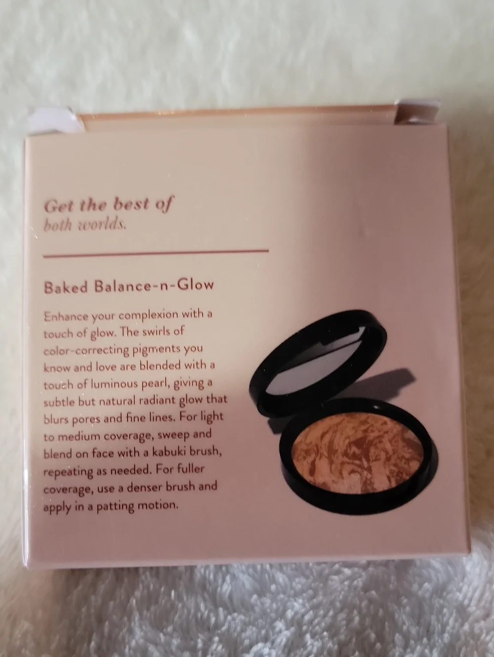 Laura Geller foundation 5% beautiful